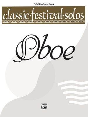 CLASSIC FESTIVAL SOLOS OBOE VOL 1 SOLO BOOK