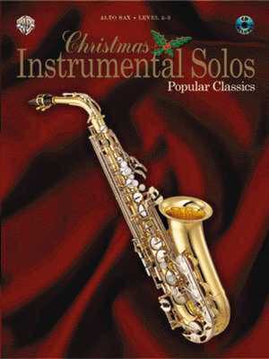 CHRISTMAS INSTRUMENTAL SOLOS BK/CD ALTO SAX