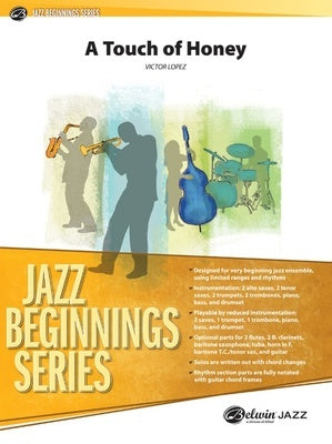 A TOUCH OF HONEY FOR JAZZ ENSEMBLE JE0.5 SC/PTS