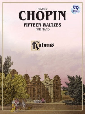 CHOPIN - 15 WALTZES FOR PIANO BK/CD