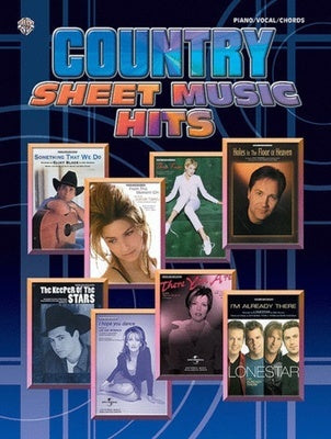 COUNTRY SHEET MUSIC HITS PVG