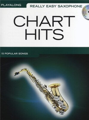 CHART HITS REALLY EASY ALTO SAX BK/CD
