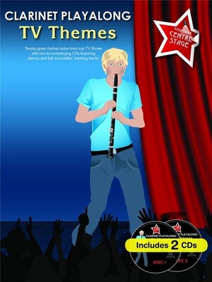 CLARINET PLAYALONG TV THEMES BK/2CDS