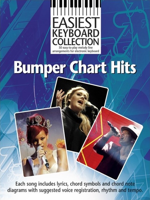 EASIEST KEYBOARD COLLECTION BUMPER CHART HITS