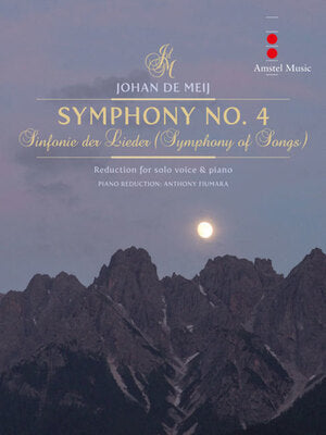 DE MEIJ - SYMPHONY NO 4 VOICE/PIANO