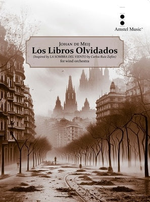DE MEIJ - LOS LIBROS OLVIDADOS FOR CONCERT BAND CB5 SC/PTS
