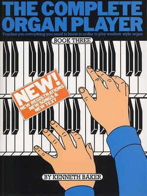 COMPLETE ORGAN PLAYER BK 3