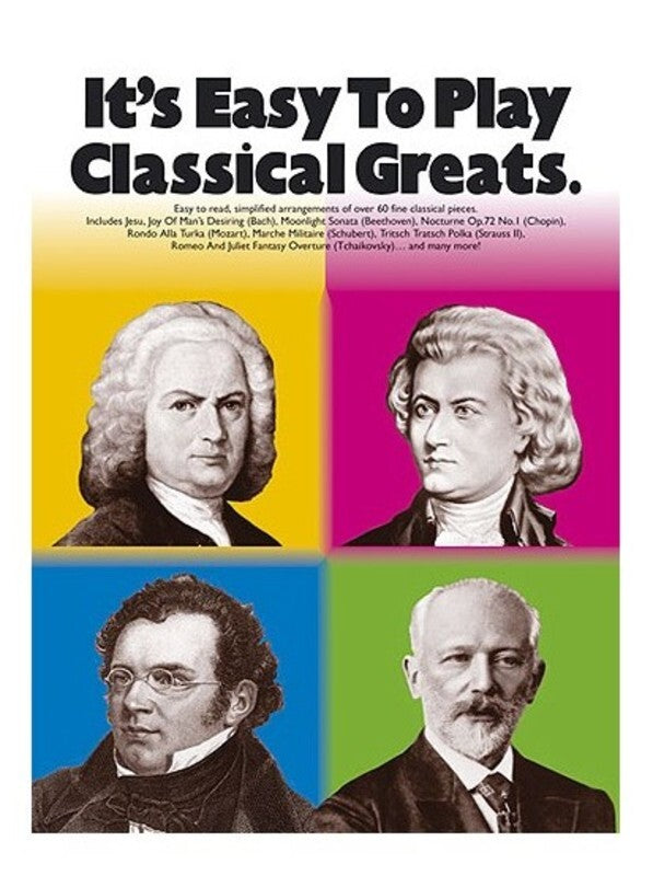 ITS EASY TO PLAY CLASSICAL GREATS