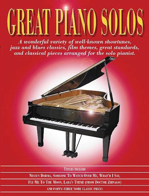 GREAT PIANO SOLOS RED BOOK
