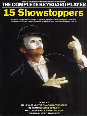 COMPLETE KEYBOARD PLAYER 15 SHOWSTOPPERS