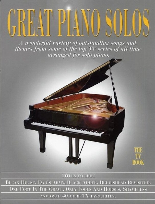 GREAT PIANO SOLOS THE TV BOOK