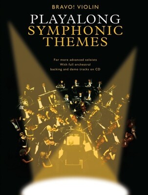 BRAVO! VIOLIN PLAYALONG SYMPHONIC THEMES BK/CD