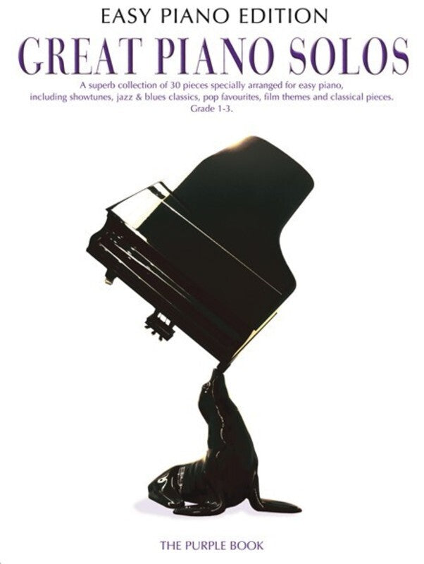 GREAT PIANO SOLOS EASY PIANO EDITION PURPLE BOOK