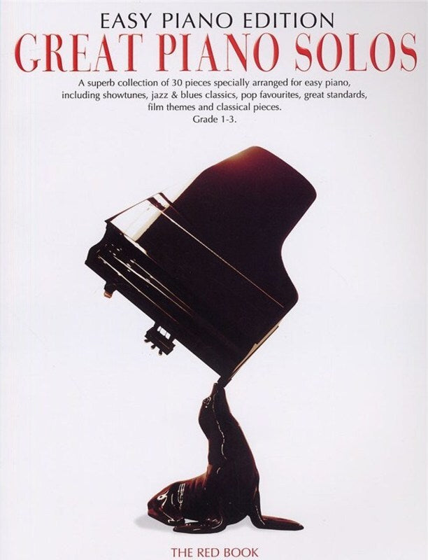 GREAT PIANO SOLOS EASY PIANO EDITION RED BOOK