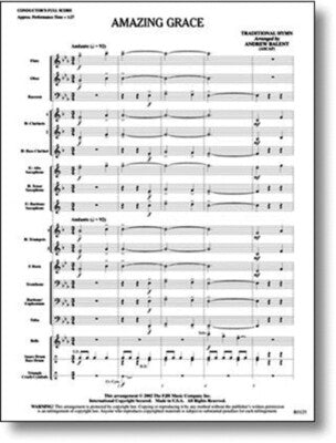 AMAZING GRACE CB1 SC/PTS ARR BALENT