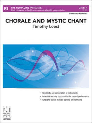 CHORALE AND MYSTIC CHANT CB1 3 PART ADAPTABLE SC/PTS