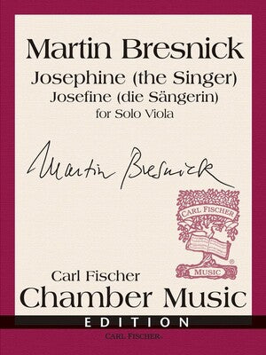 BRESNICK - JOSEPHINE (THE SINGER) FOR SOLO VIOLA