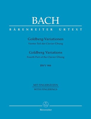BACH - GOLDBERG VARIATIONS BWV 988