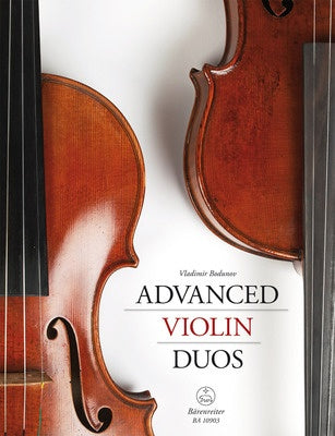 BODUNOV - ADVANCED VIOLIN DUOS