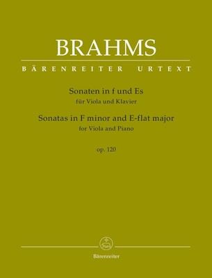 BRAHMS - SONATAS OP 120 VIOLA/PIANO