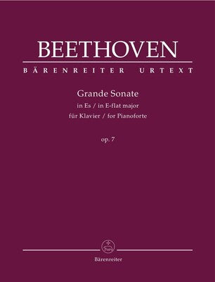 BEETHOVEN - SONATA E FLAT MAJOR OP 7 PIANO