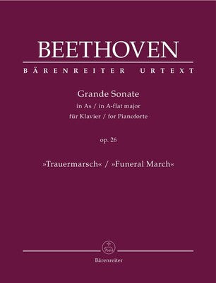 BEETHOVEN - SONATA A FLAT MAJOR OP 26 PIANO