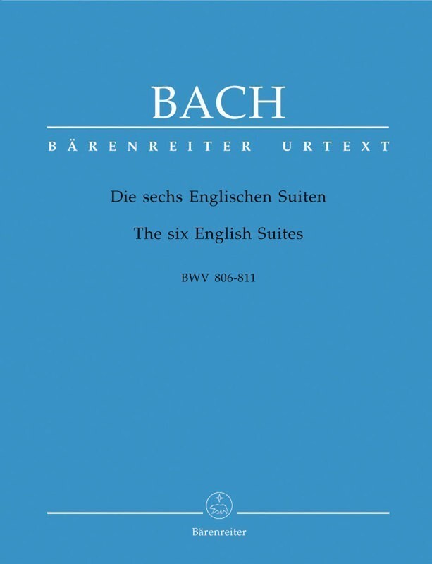 ENGLISH SUITES 6 BWV 806-811 URTEXT
