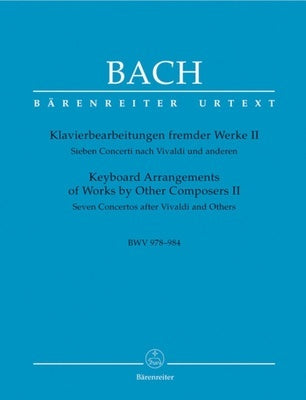 CONCERTOS 7 AFTER VIVALDI BWV 978-984