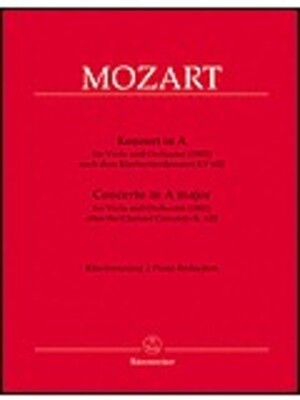 CONCERTO K 622 A ORIG FOR CLA VLA/PNO