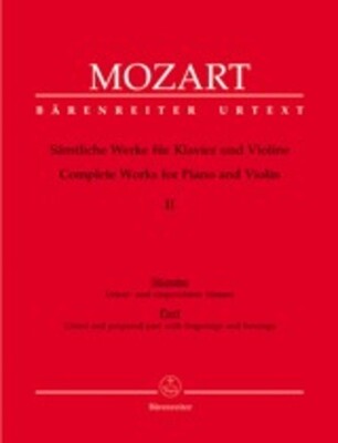 COMPLETE WORKS FOR VIOLN AND PIANO BK 2