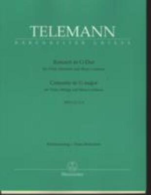 CONCERTO G TWV 51:G9 VLA/PNO NEW ED