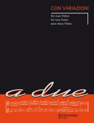 CON VARIAZIONI FOR TWO FLUTES