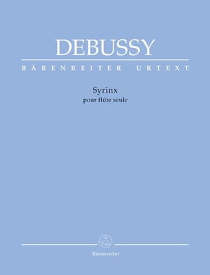 DEBUSSY - SYRINX FLUTE SOLO URTEXT
