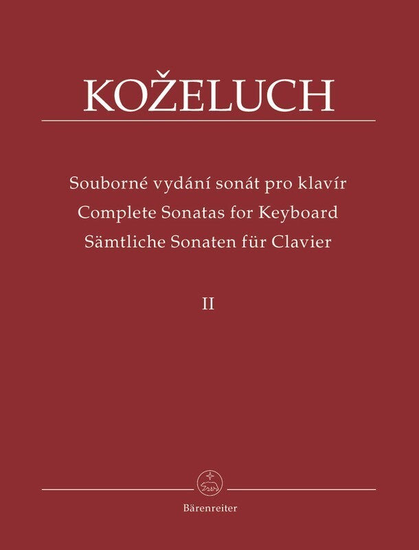 KOZELUCH - COMPLETE SONATAS VOL 2