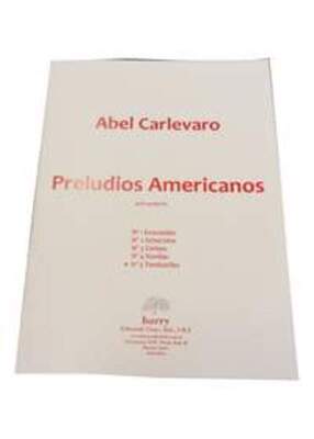 CARLEVARO - PRELUDIOS AMERICANOS NO 5 TAMBORILES GUITAR
