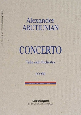 ARUTIUNIAN - CONCERTO FOR TUBA/PIANO