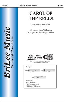 CAROL OF THE BELLS SAB