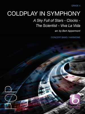 COLDPLAY IN SYMPHONY CB4 SC/PTS ARR APPERMONT