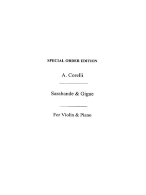 CORELLI SARABANDE & GIGUE VLN/PNO(ARC)