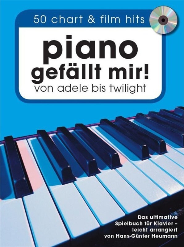 PIANO GEFALLT MIR! 50 CHART & FILM HITS BK 1 BK/CD