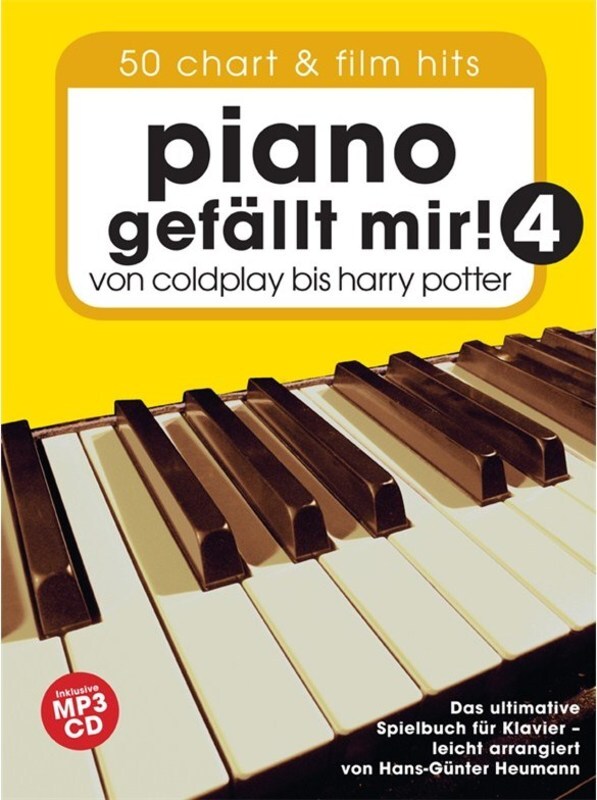 PIANO GEFALLT MIR! 50 CHART & FILM HITS BOOK 4 BK/