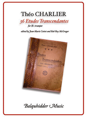 CHARLIER - 36 ETUDES TRANSCENDANTES FOR TRUMPET