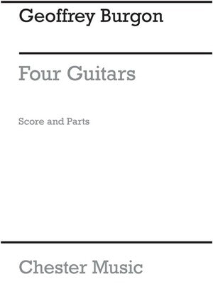 BURGON 4 GUITARS SCORE & PARTS(ARC)