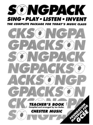 BUTLER SONGPACK TEACHERS BOOK