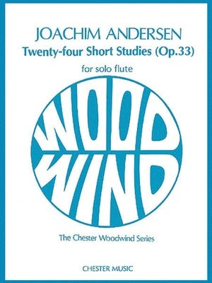 ANDERSEN - 24 SHORT STUDIES OP 33 FLUTE