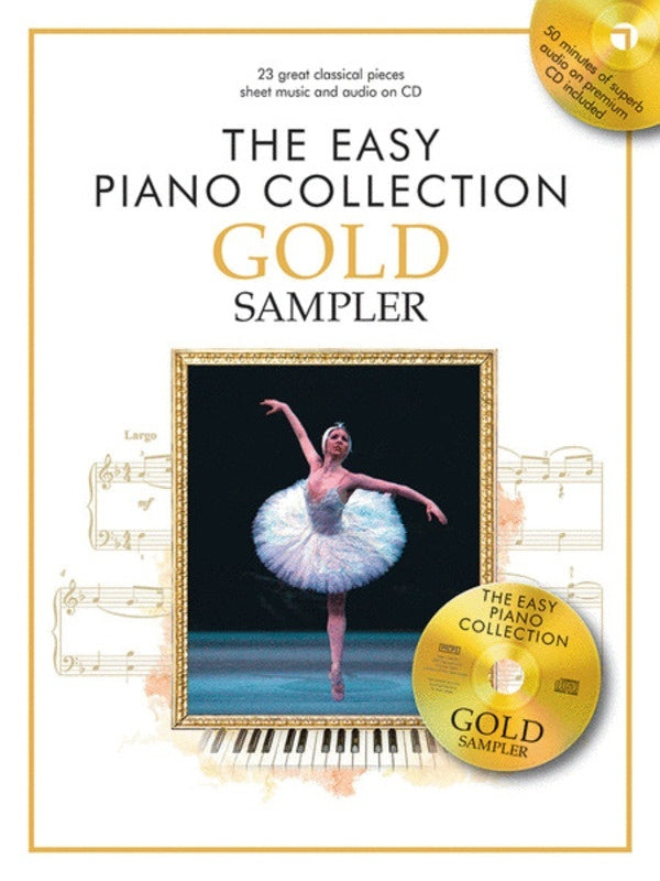 EASY PIANO COLLECTION GOLD SAMPLER BK/CD