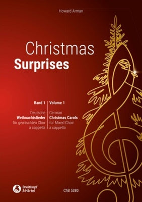 CHRISTMAS SURPRISES VOL 1 GERMAN CAROLS SATB A CAPPELLA