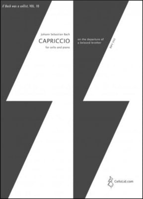 BACH - CAPRICCIO FOR CELLO/PIANO ARR LIDSTROM