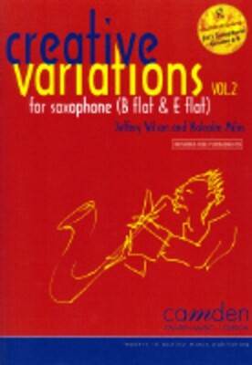 CREATIVE VARIATIONS VOL 2 FOR SAX BK/CD