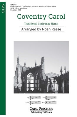 COVENTRY CAROL SATB